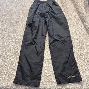 Columbia Black Kids Rain Pants